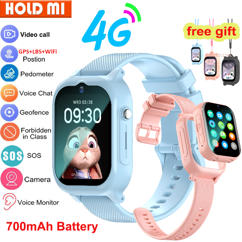 Smartwatch Digital Watches For Kids - Smart Watch Kids 4G GPS WIFI