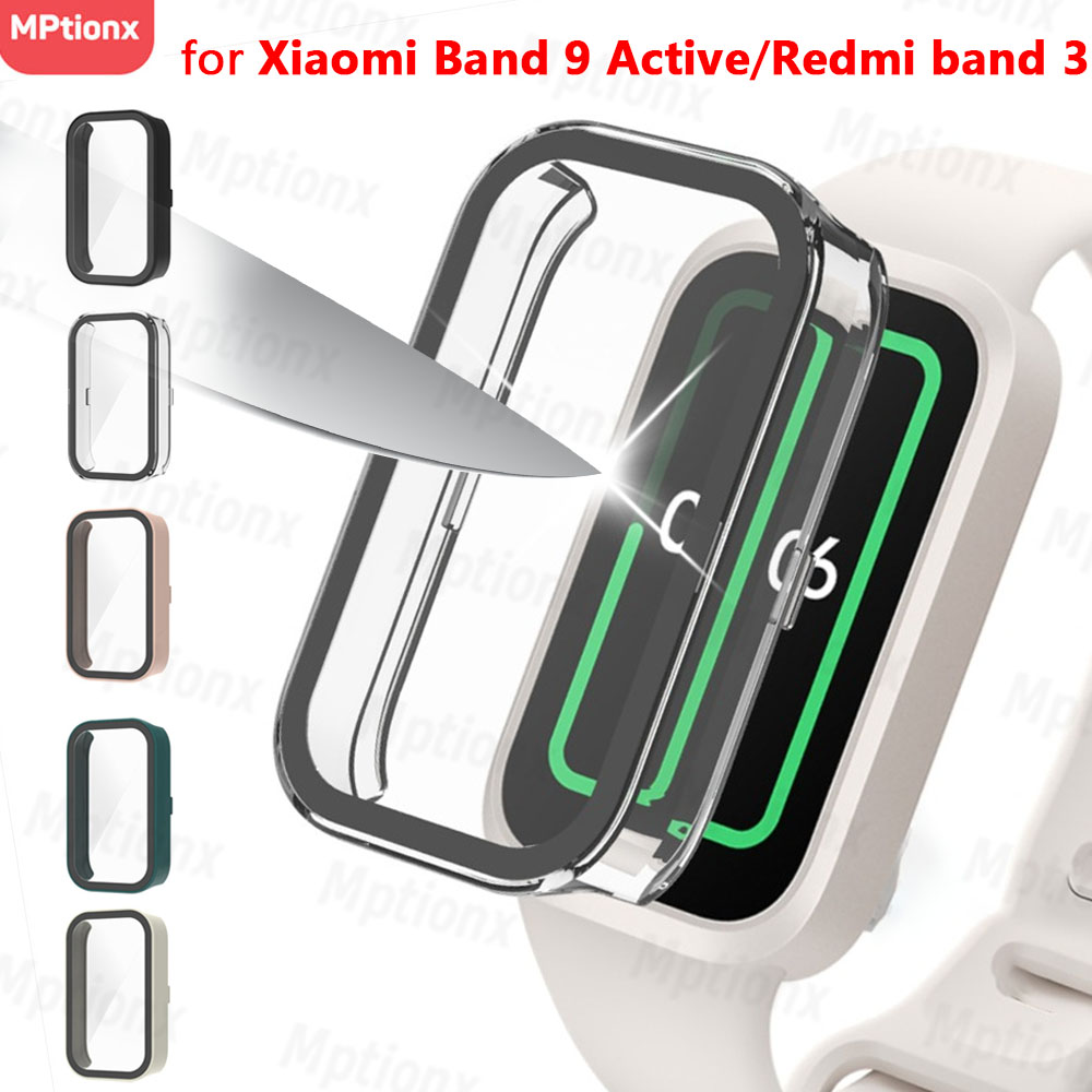 Smartwatch Redmi Watches - Tempered Glass+Case for Xiaomi Smart Band