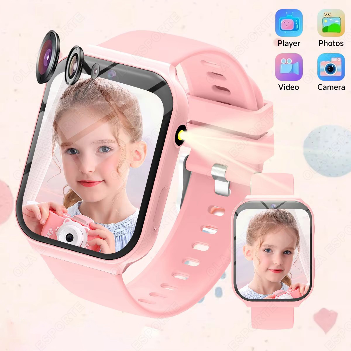 Smartwatch Watches Birthday Gift For Girls - 2025 New Smartwatch For Kids HD