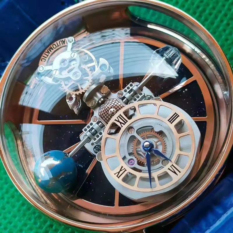 Smartwatch Casual Watches For Men - PINDU Design Man Wristwatch Transparent Hollow