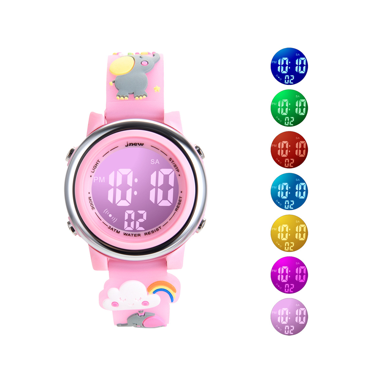 Smartwatch Digital Watches For Kid Boy - UTHAI H120 Children's Cartoon Sports Watch