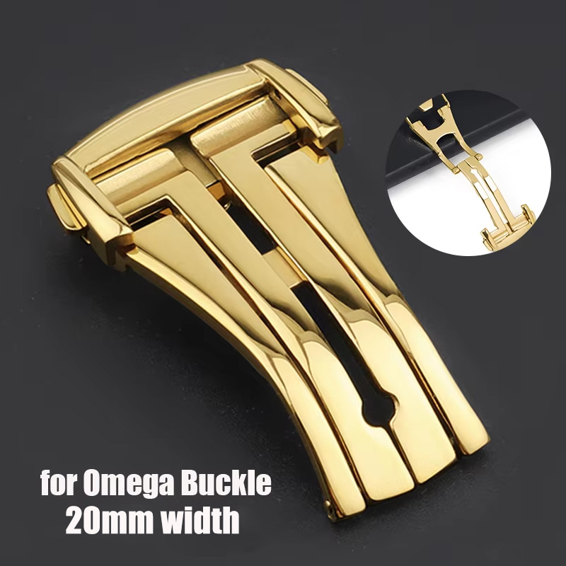 Watches Omega - Polished Folding Watch Buckles Stainless Steel