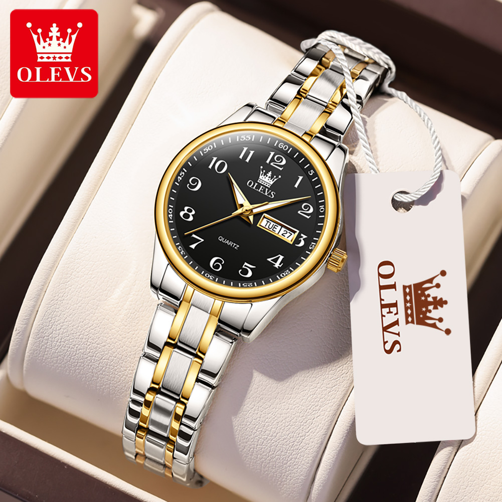Analog Quartz Watch - OLEVS Brand Ladies' Watch Quartz Watch