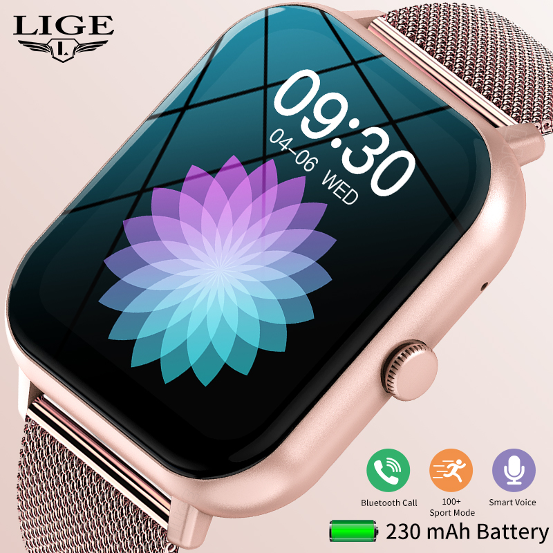 Smartwatch Watch Whatsapp - LIGE Women Smartwatch Bluetooth Answer Call