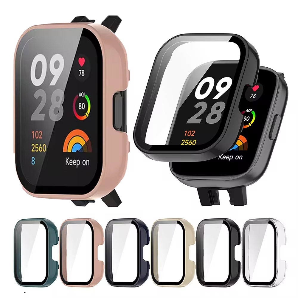 Smartwatch Redmi Watches - Tempered Glass+Protective Cover Case for Redmi