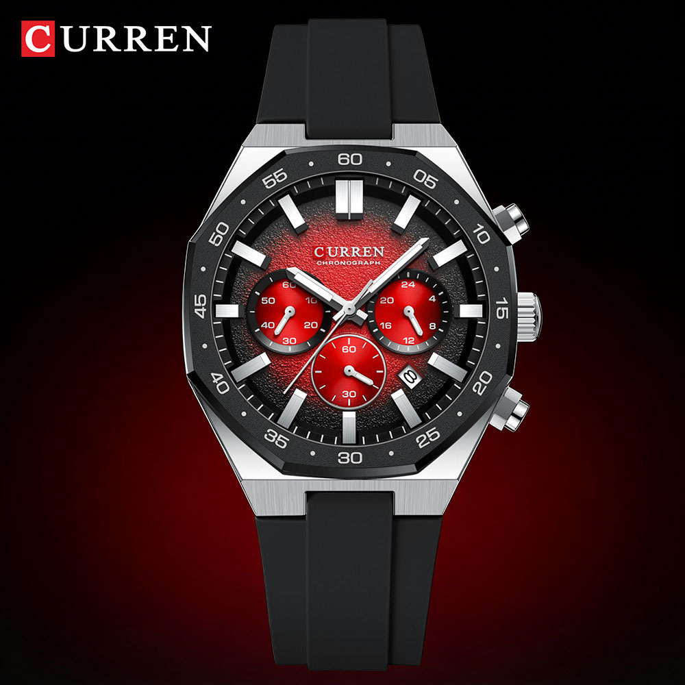 Chronograph Sport Watch - CURREN Fashion Casual Men Sports Watch