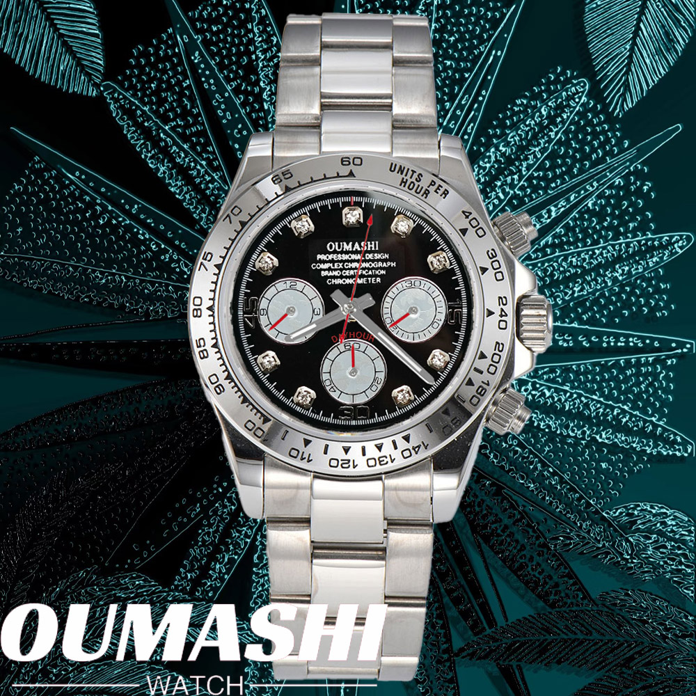 Chronograph Sport Watch - Luxury VK63 WATCH 39mm quartz Chronograph