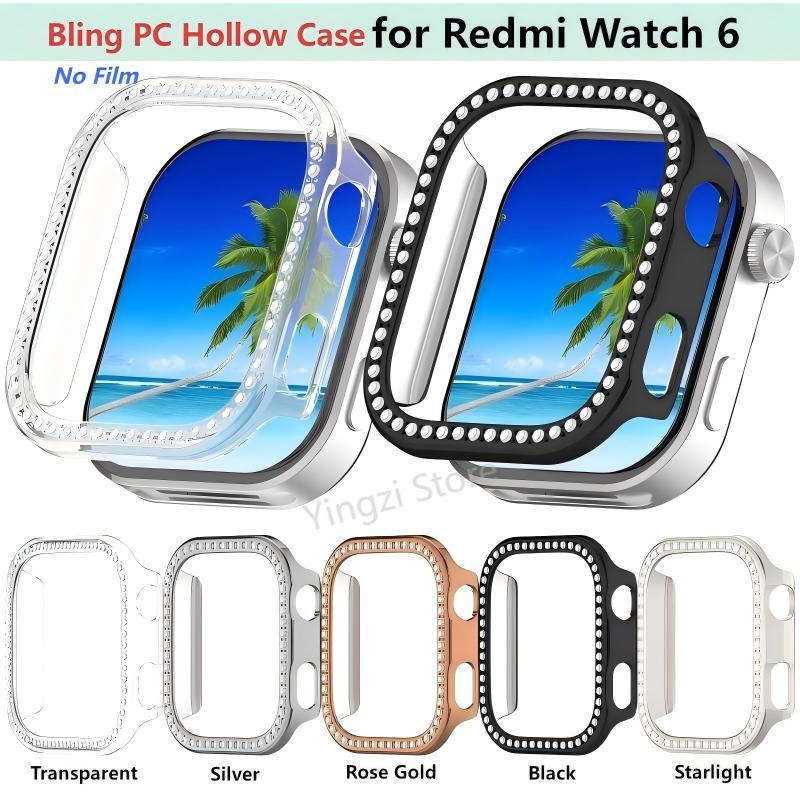 Smartwatch Redmi Watches - Bling PC Hollow Case Cover for