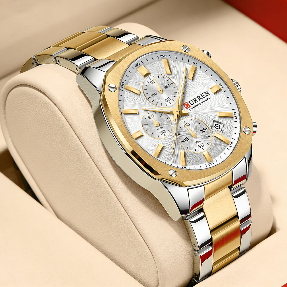 Chronograph Sport Watch - CURREN Modern Men's 42mm Sport Watch