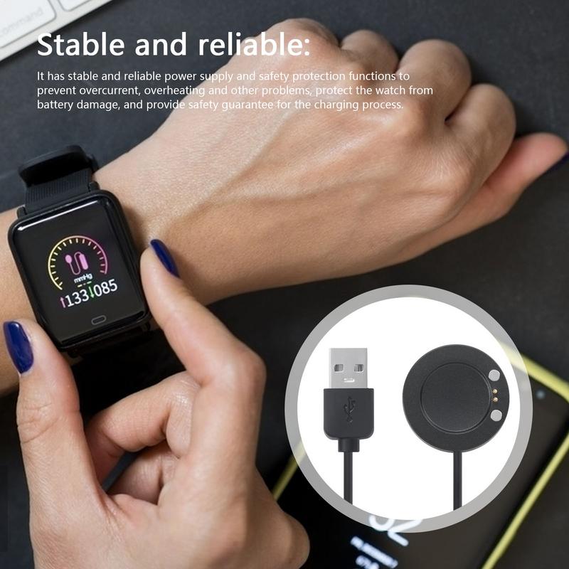 Watch X7 - Smartwatch Dock Charger Stand Adapter USB