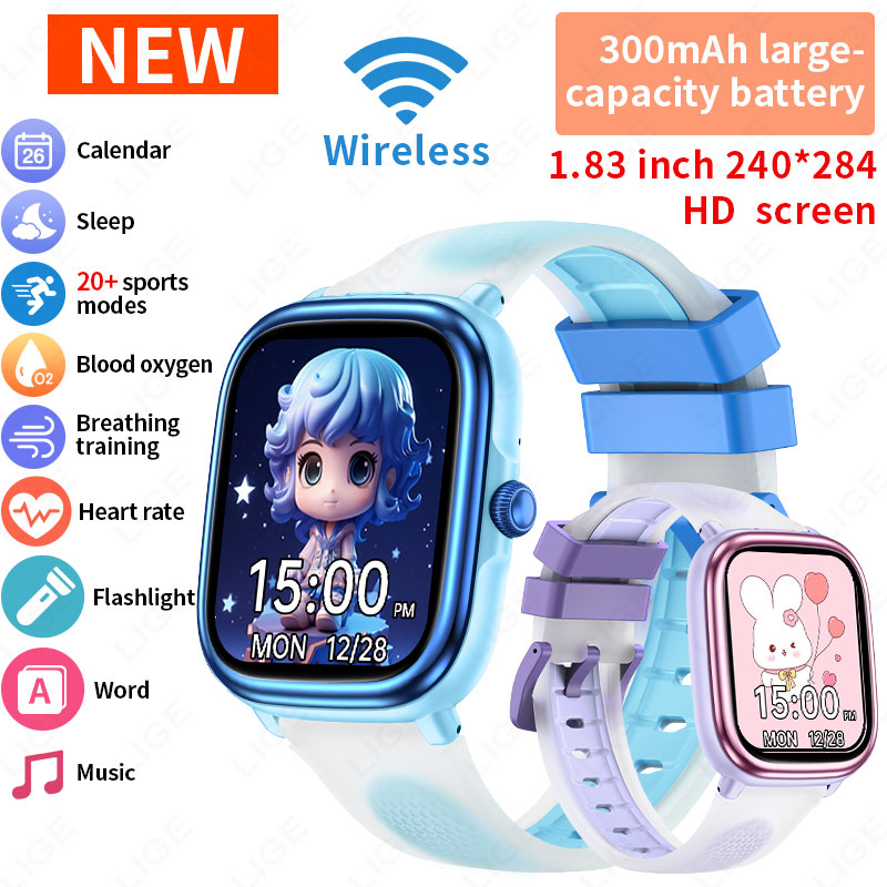 Smartwatch Watches Birthday Gift For Girls - Kids Smart Watch Girls Boys SmartWatch