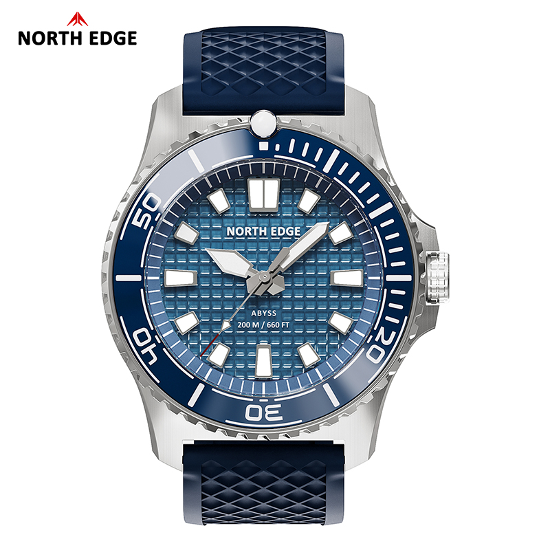 Solar Powered Watch - NORTH EDGE ABYSS Men Solar Luxury
