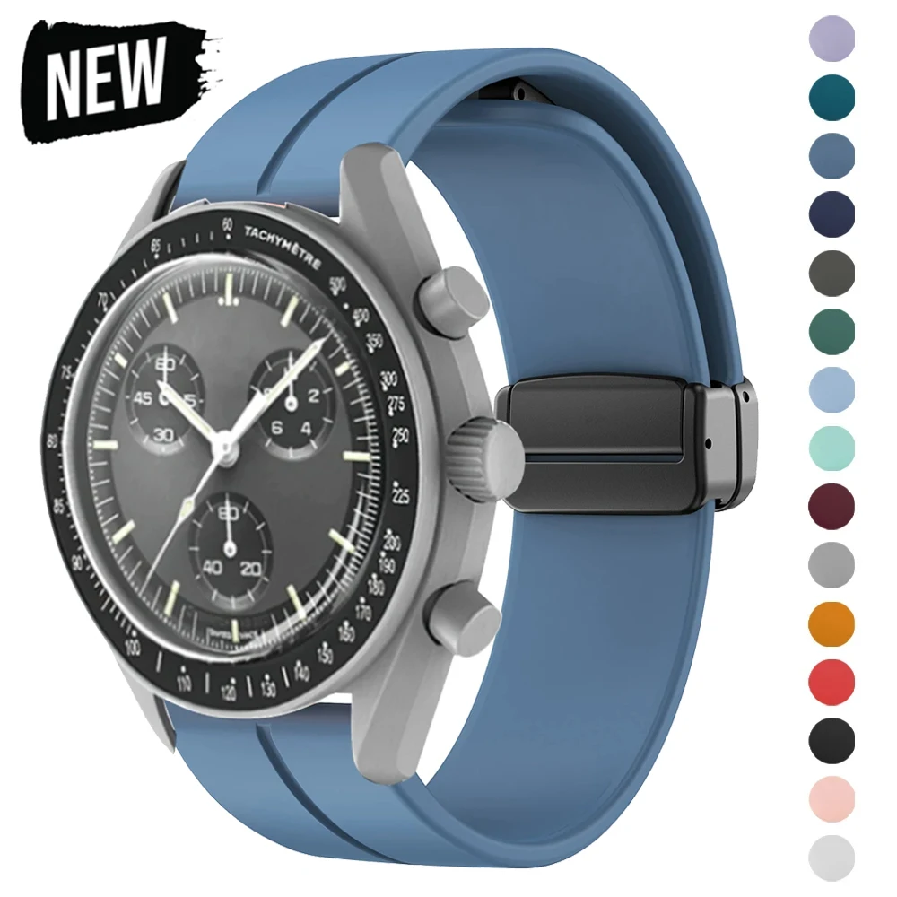 Watches Omega - Silicone Strap For Omega X Swatch
