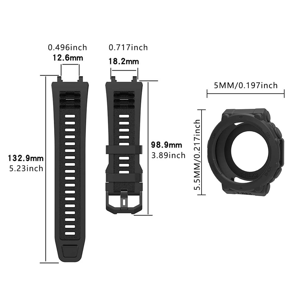 Silicone Strap&Case For Huami  - đánh giá và giá Smartwatch Watches Amazfit