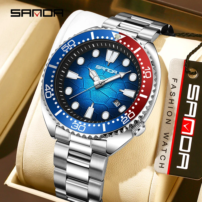 SANDA Classic Business Men's Q - đánh giá và giá Smartwatch Casual Watches For Men