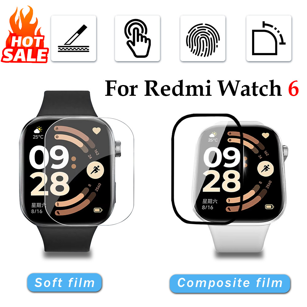 1-5Pcs Soft Film for Xiaomi Re - đánh giá và giá Smartwatch Redmi Watches