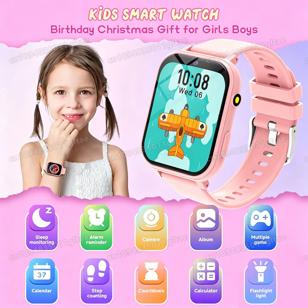 New Smartwatch For Kids HD Cam - đánh giá và giá Smartwatch Watches Birthday Gift For Girls