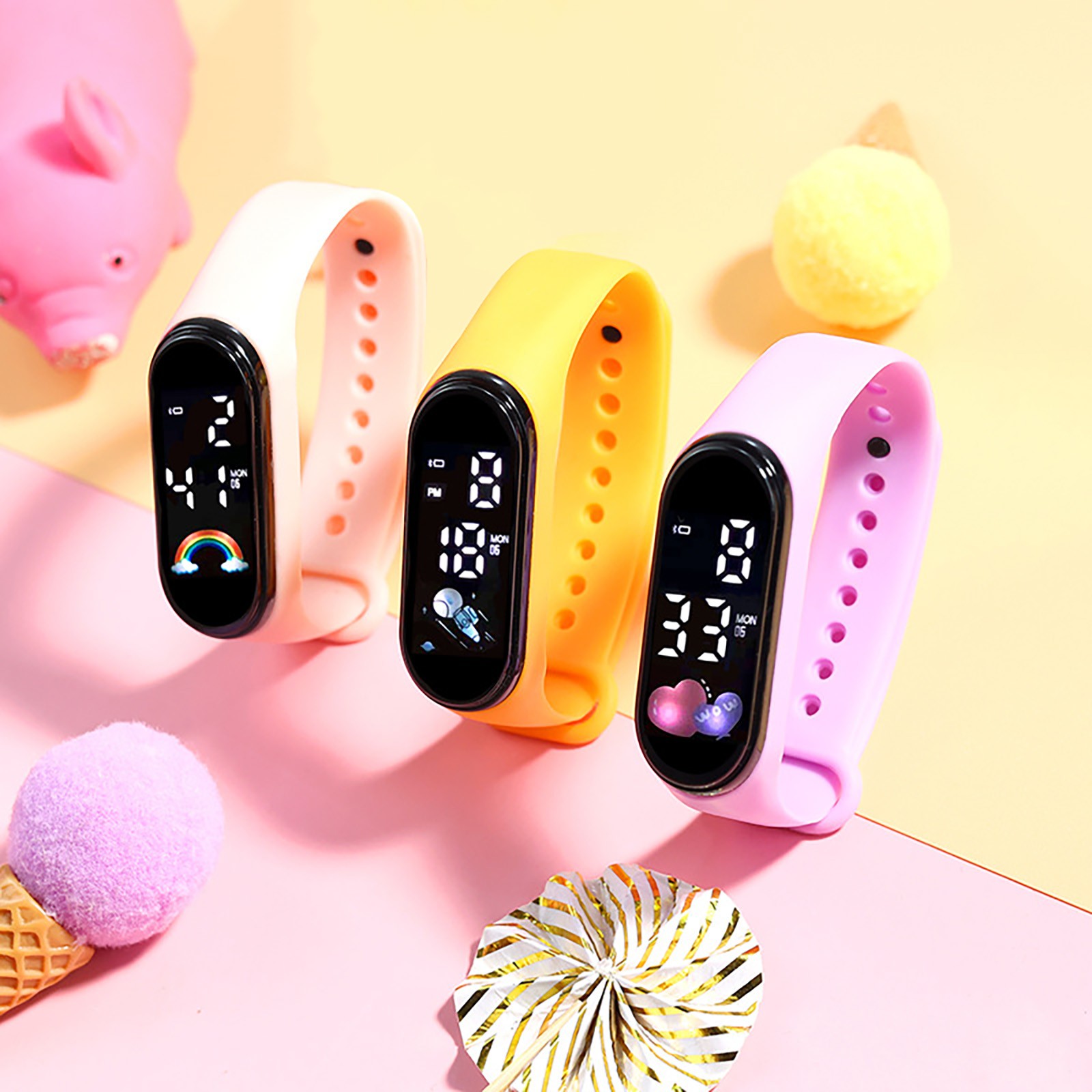 Kawaii Smart Watch For Kids Fa - đánh giá và giá Smartwatch Digital Watches For Kid Boy
