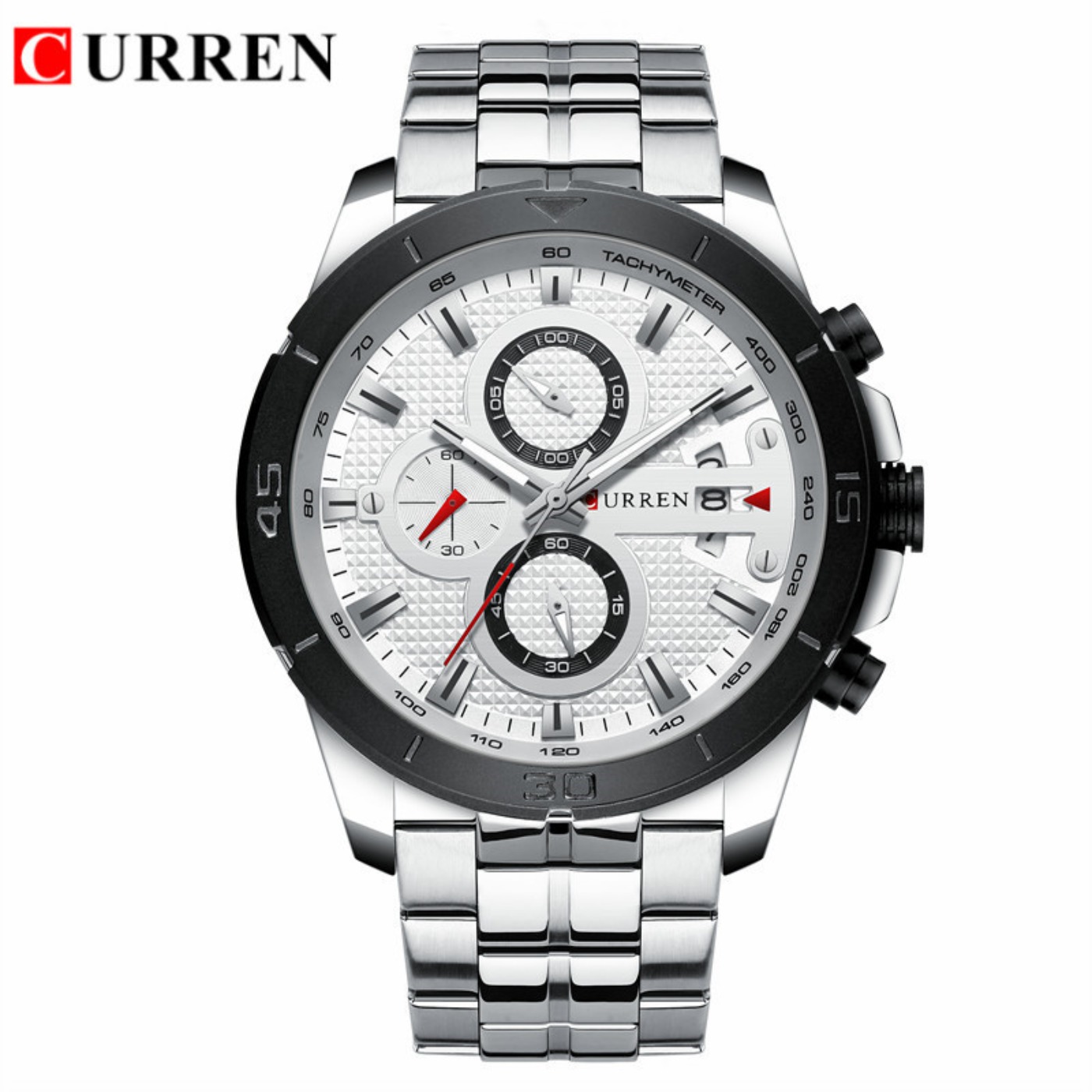 CURREN Watch Men Waterproof Ch - đánh giá và giá Chronograph Sport Watch