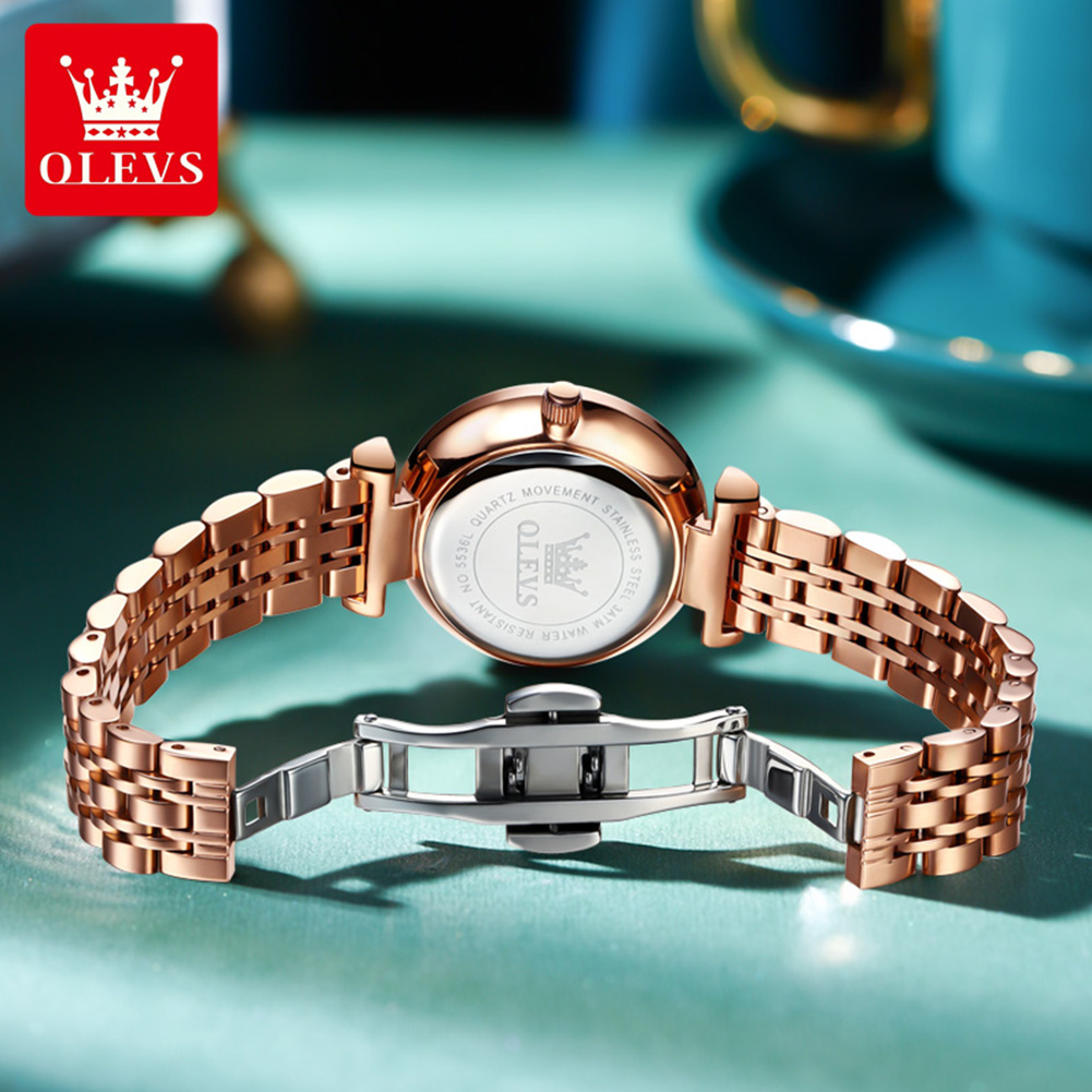 OLEVS 5536 Brand Beautiful Wom - đánh giá và giá Analog Quartz Watch