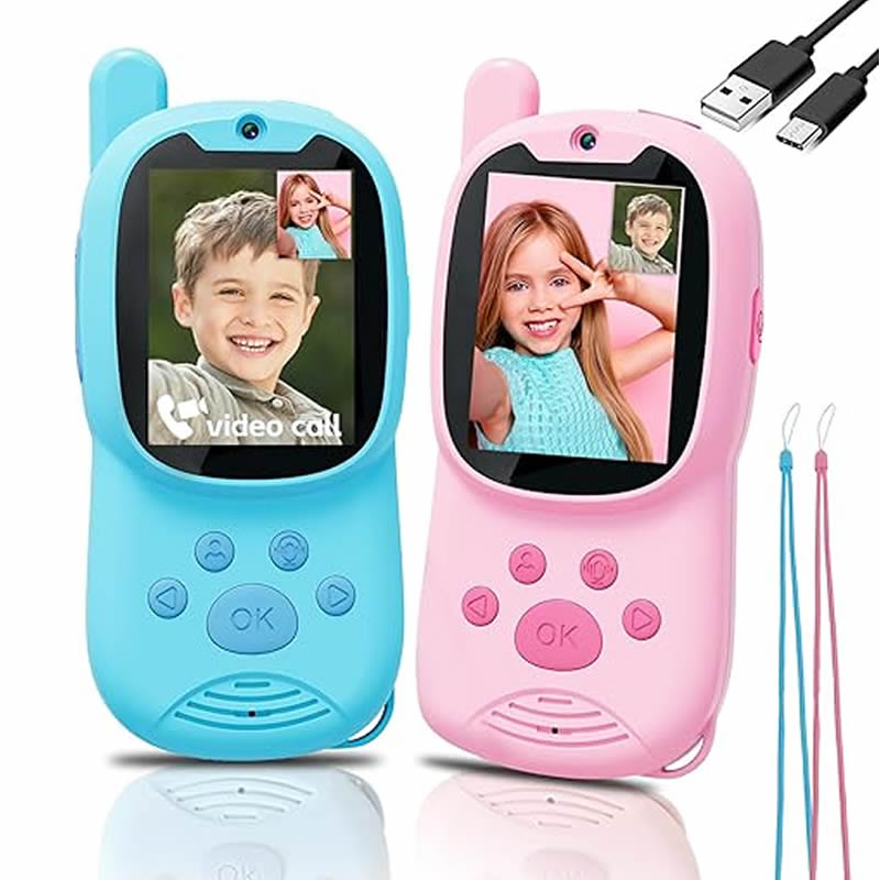 Walkie Talkies Cute 2Pack Rech - đánh giá và giá Smartwatch Digital Watches For Kids