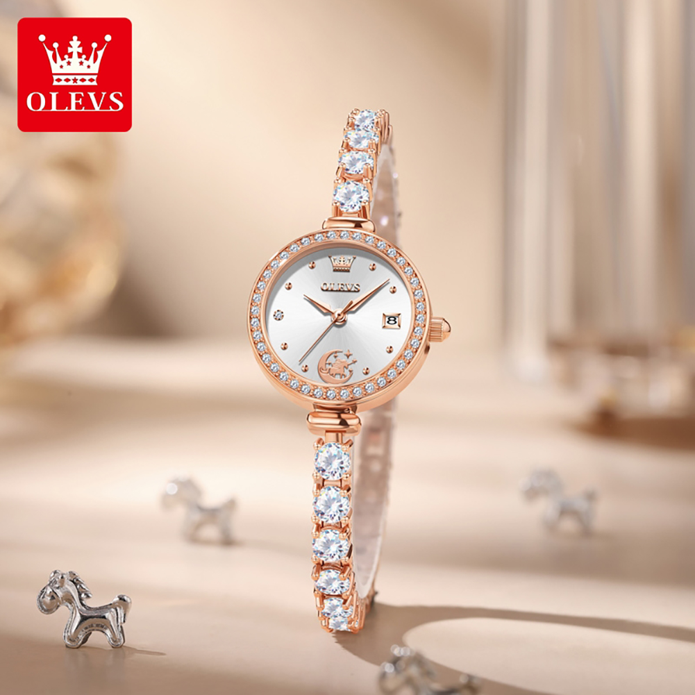 OLEVS 2998 Brand original auth - đánh giá và giá Analog Quartz Watch