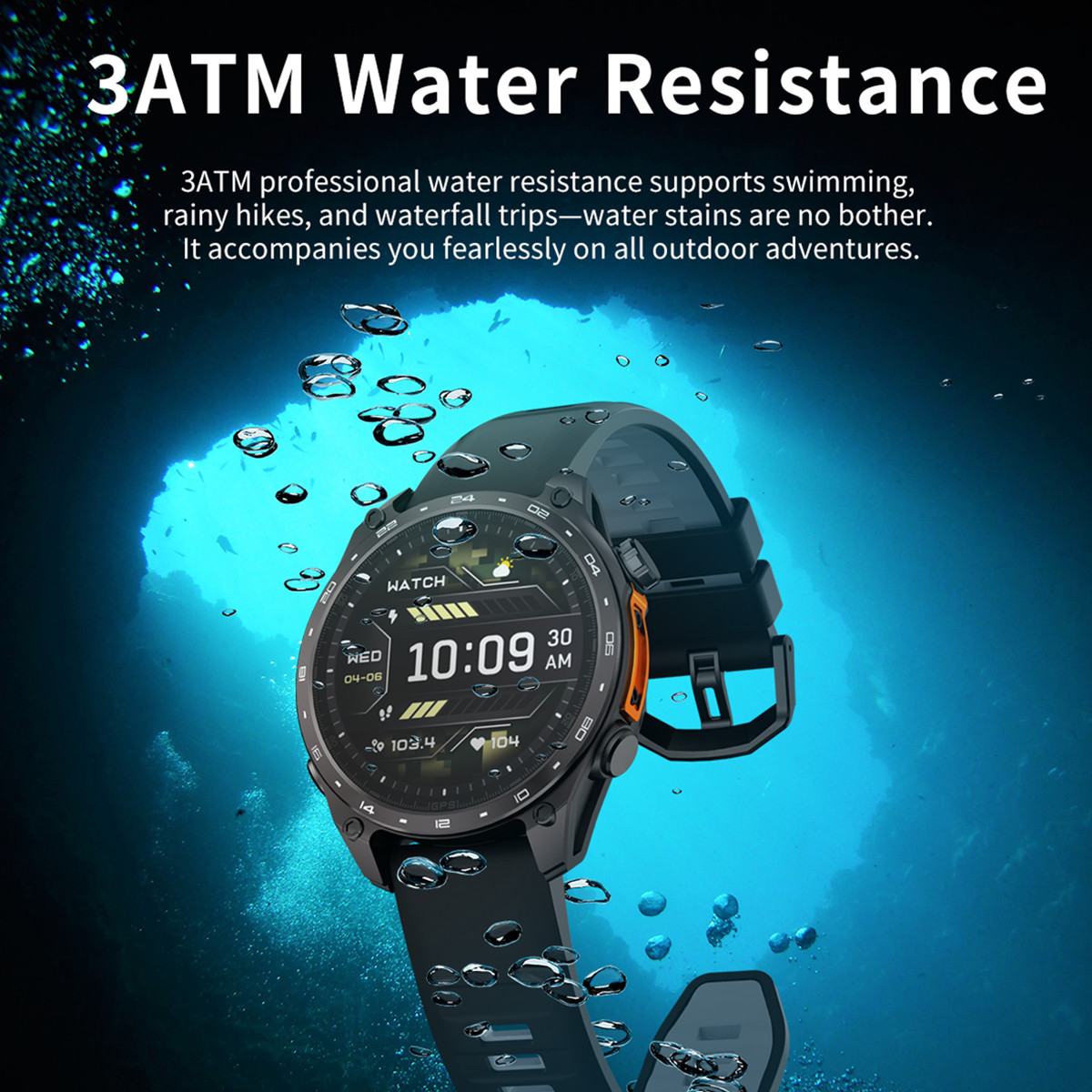 3ATM Waterproof Sports Smartwa - đánh giá và giá Smartwatch Watch Whatsapp