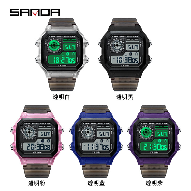 Fashyion Sanda Top Brand Led D - đánh giá và giá Chronograph Sport Watch