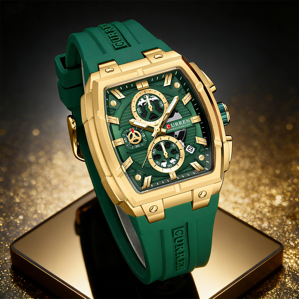 CURREN Luxury Vintage Watch fo - đánh giá và giá Chronograph Sport Watch