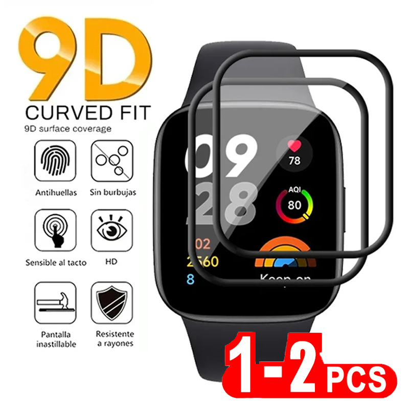 2 Pcs Tempered Glass for Redmi - đánh giá và giá Smartwatch Redmi Watches