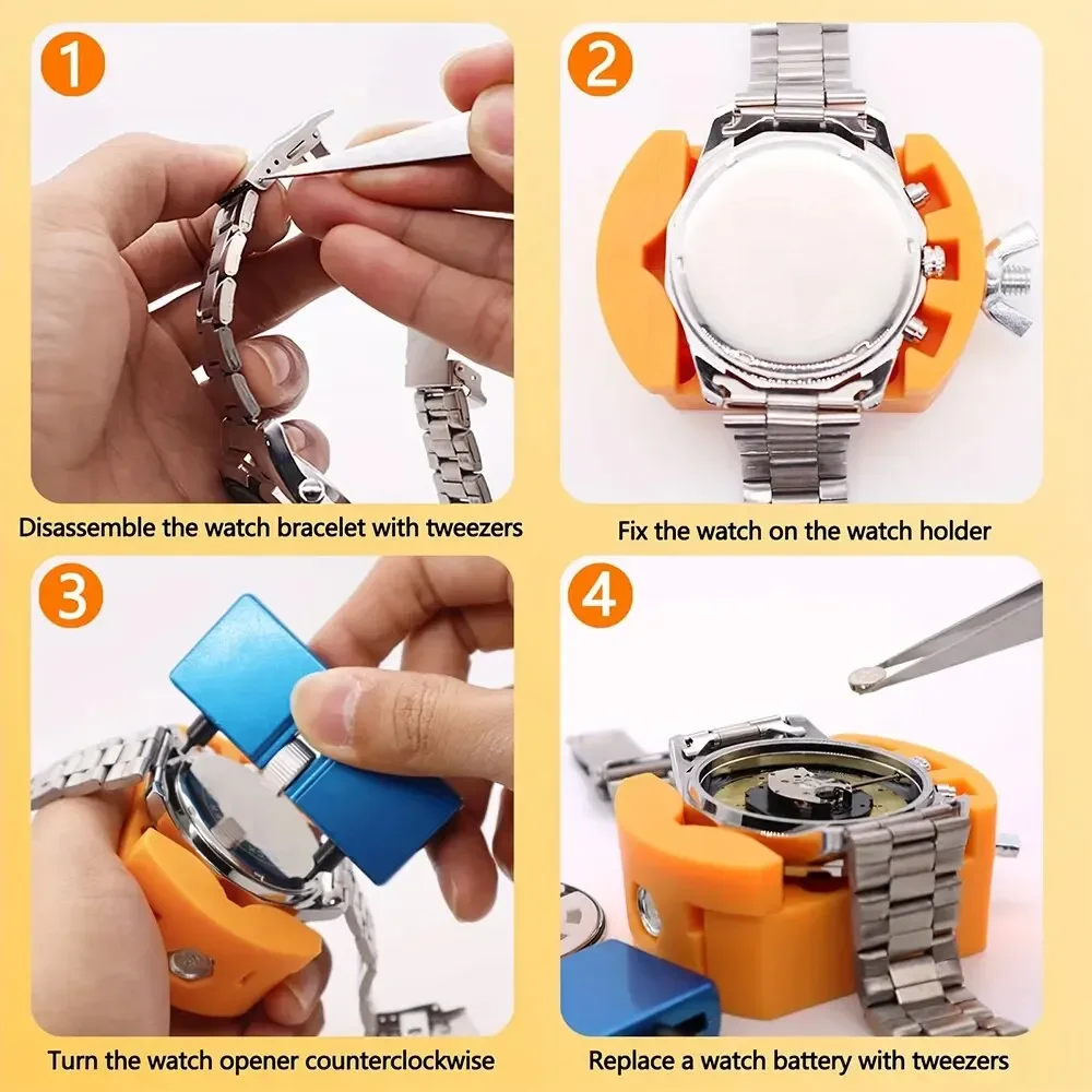 3 in 1 Repair Tool Set Watch B - đánh giá và giá Case Back Opener