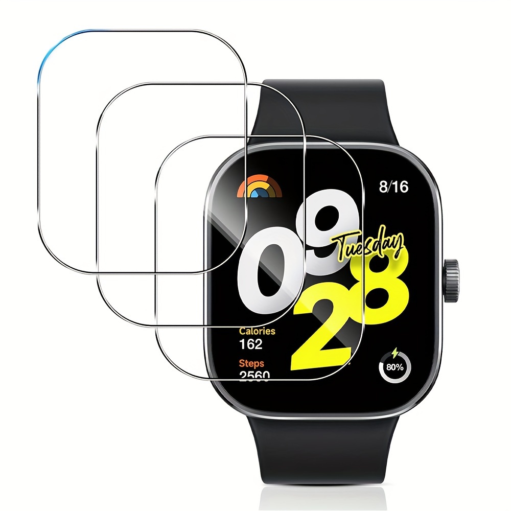 3-5Pcs Premium Tempered Glass  - đánh giá và giá Smartwatch Redmi Watches