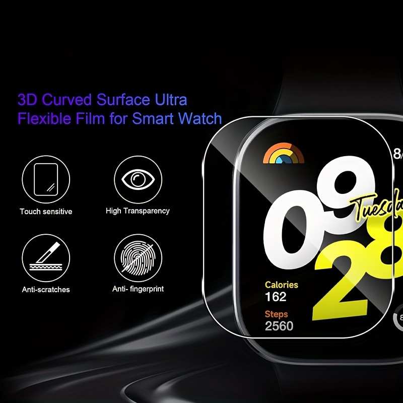 3-5Pcs Premium Tempered Glass  - đánh giá và giá Smartwatch Redmi Watches