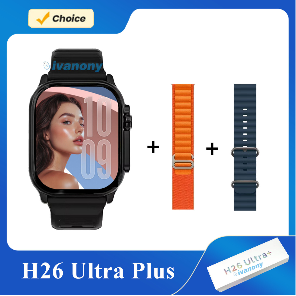 H26 Ultra Plus Amoled Smart Wa - đánh giá và giá Smartwatch Watch Whatsapp