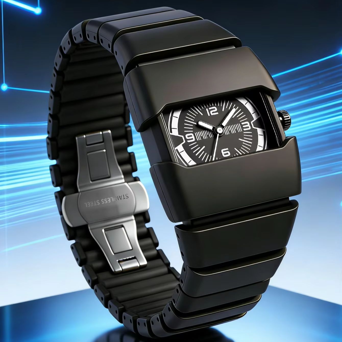 TOMI Fashion Men's Digital Wat - đánh giá và giá Analog Quartz Watch