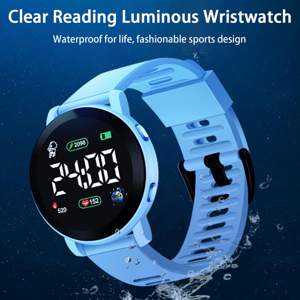 Kids LED Digital Watch Waterpr - đánh giá và giá Smartwatch Digital Watches For Kid Boy