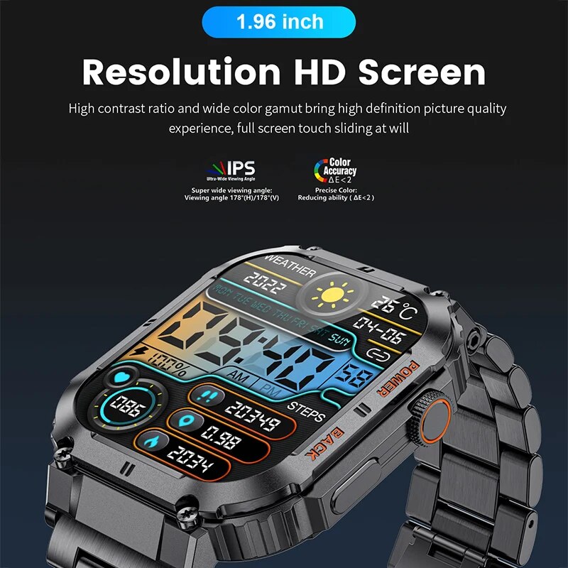 LIGE Outdoor Sports Fitness Sm - đánh giá và giá Smartwatch Watches For Men Digital