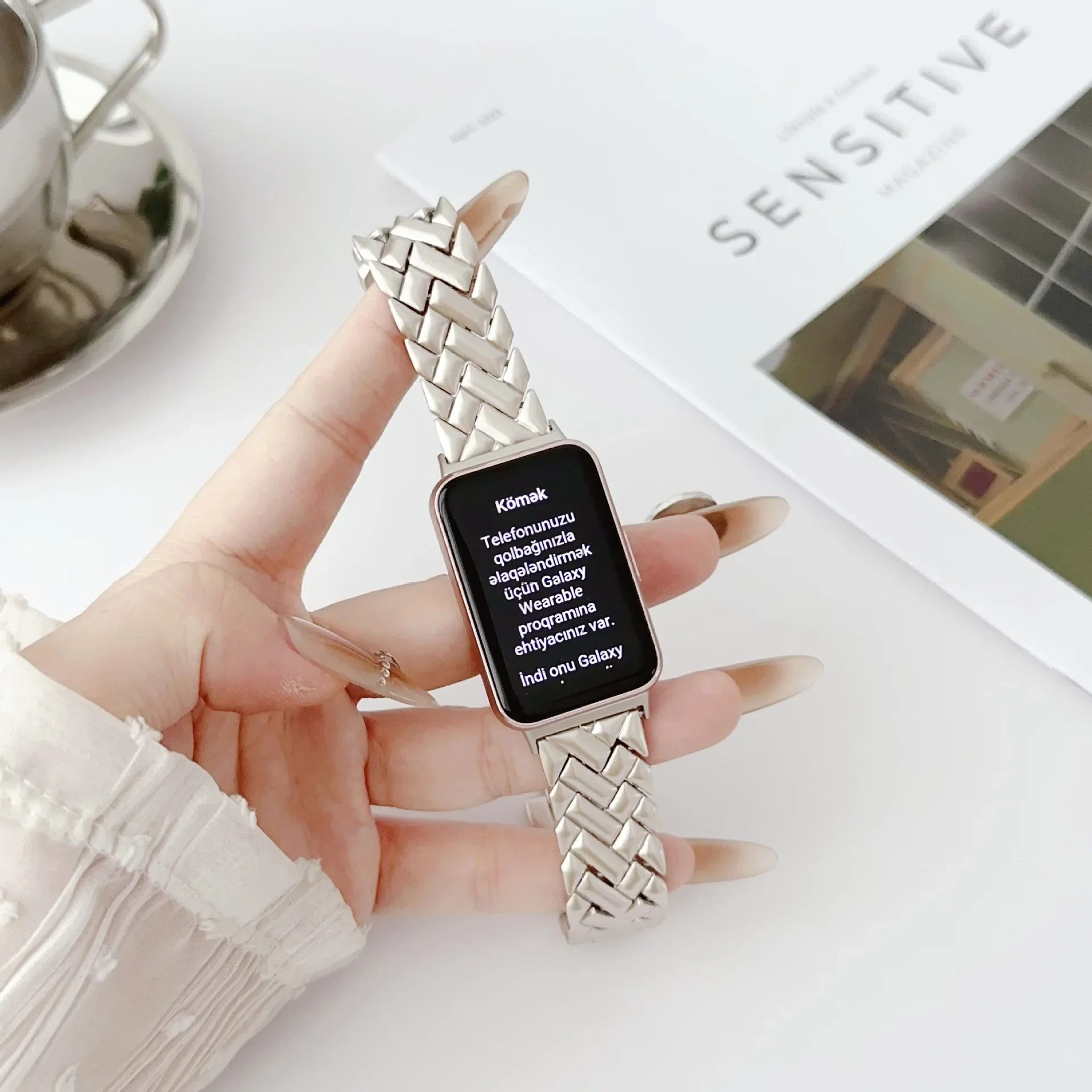 Fit3 Wristband Metal Strap for - đánh giá và giá Watch Smartwatch Android