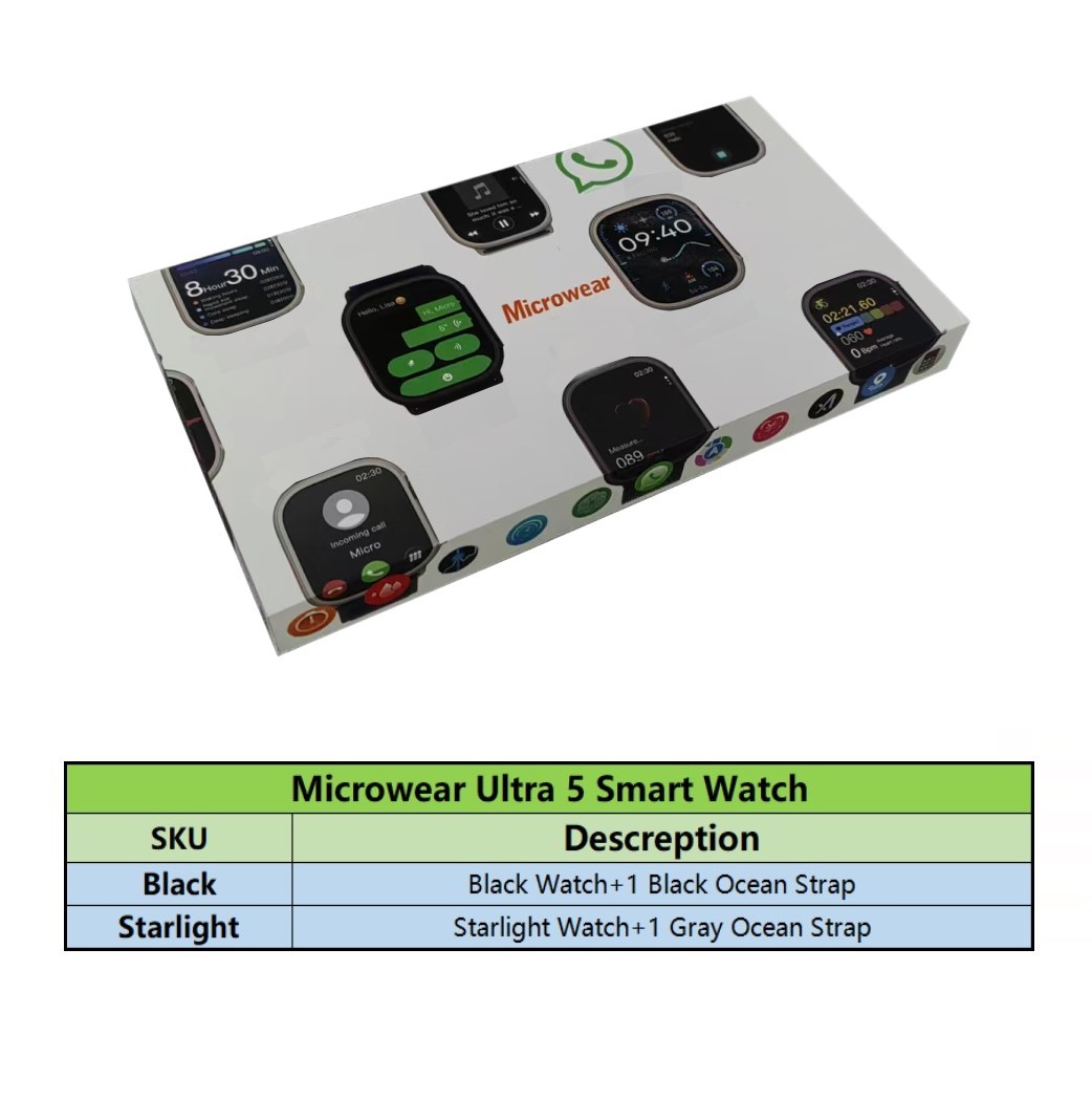 Whatsapp Quick Replies Ultra5  - đánh giá và giá Smartwatch Watch Whatsapp