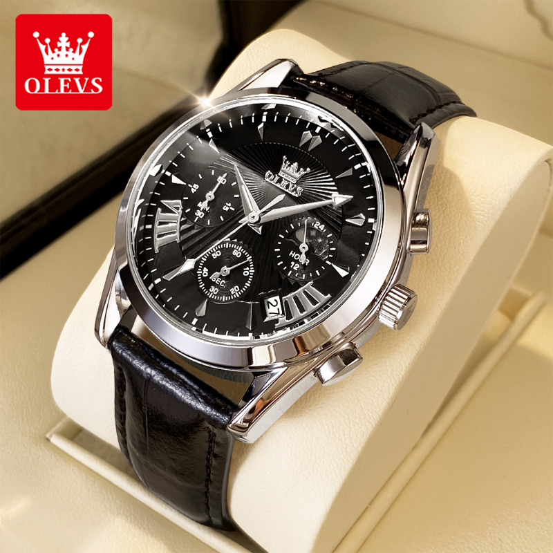 OLEVS casual fashion men's wat - đánh giá và giá Analog Quartz Watch