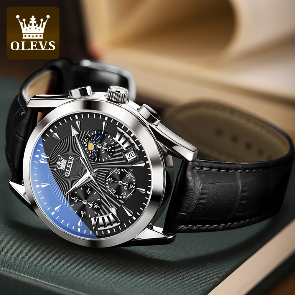 OLEVS casual fashion men's wat - đánh giá và giá Analog Quartz Watch