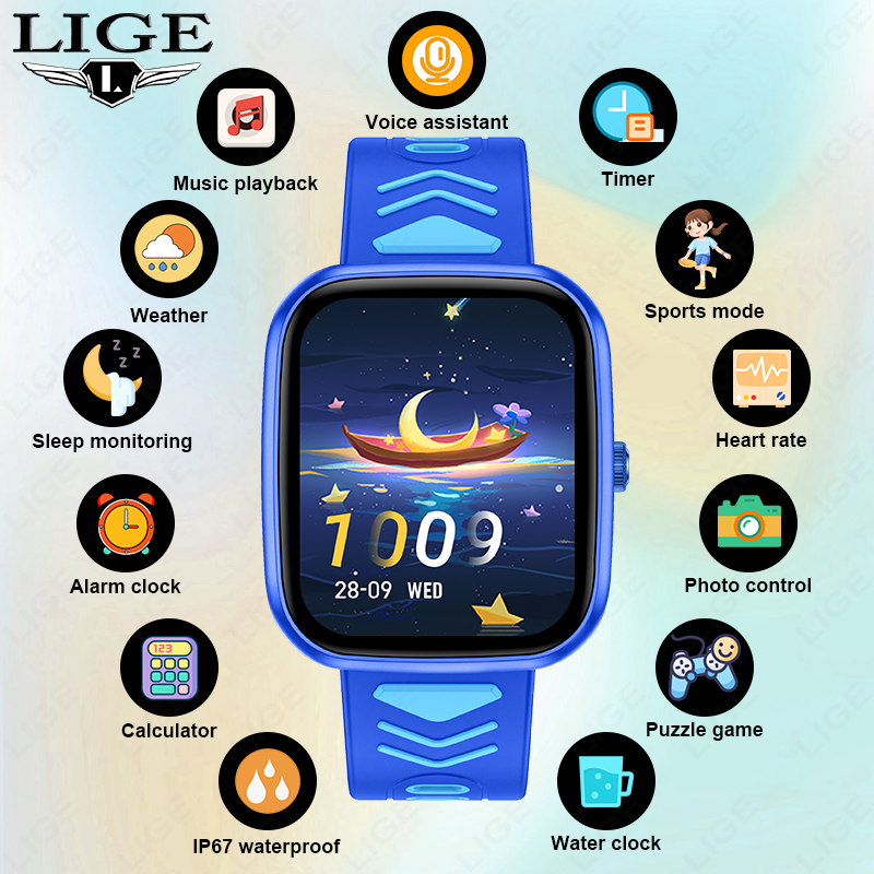 LIGE Kids Smartwatch Game Wate - đánh giá và giá Smartwatch Watches Birthday Gift For Girls