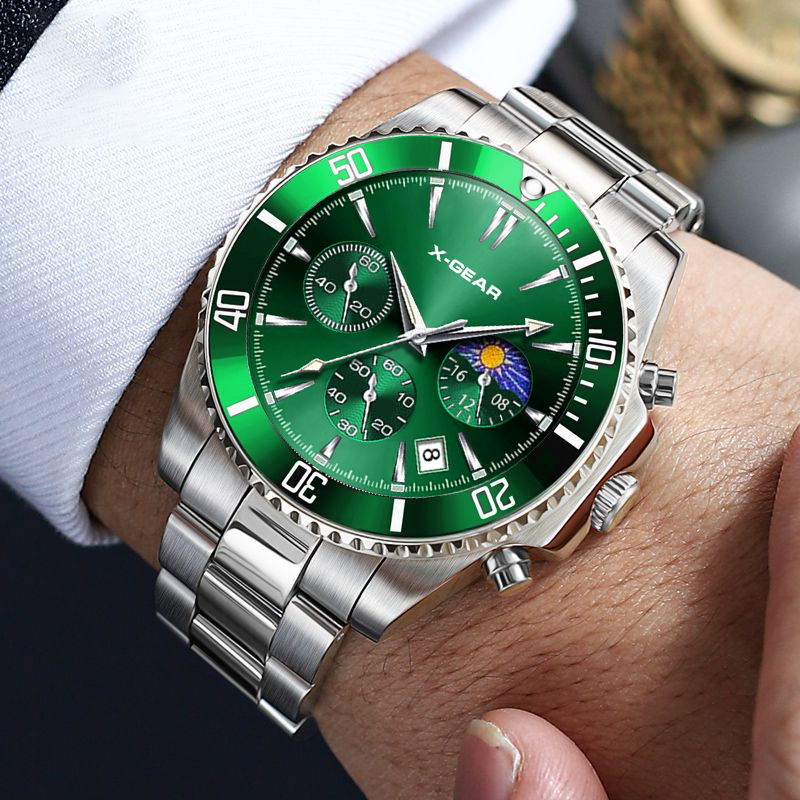 X-GEAR Fashion Calendar Men's  - đánh giá và giá Smartwatch Casual Watches For Men