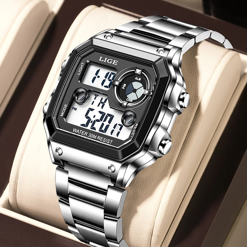 LIGE Fashion Casual Electronic - đánh giá và giá Analog Quartz Watch