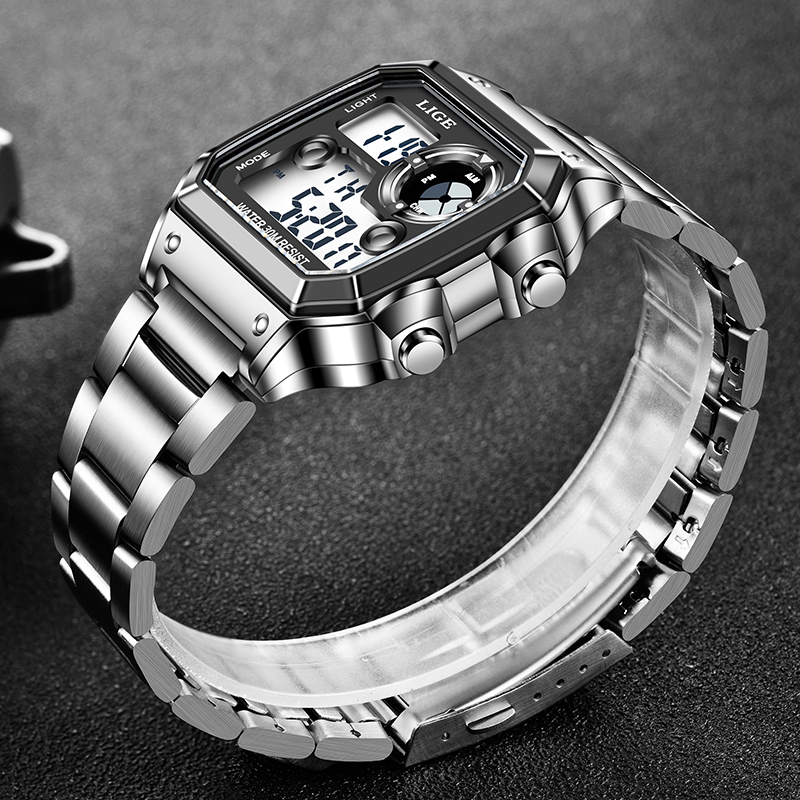 LIGE Fashion Casual Electronic - đánh giá và giá Analog Quartz Watch