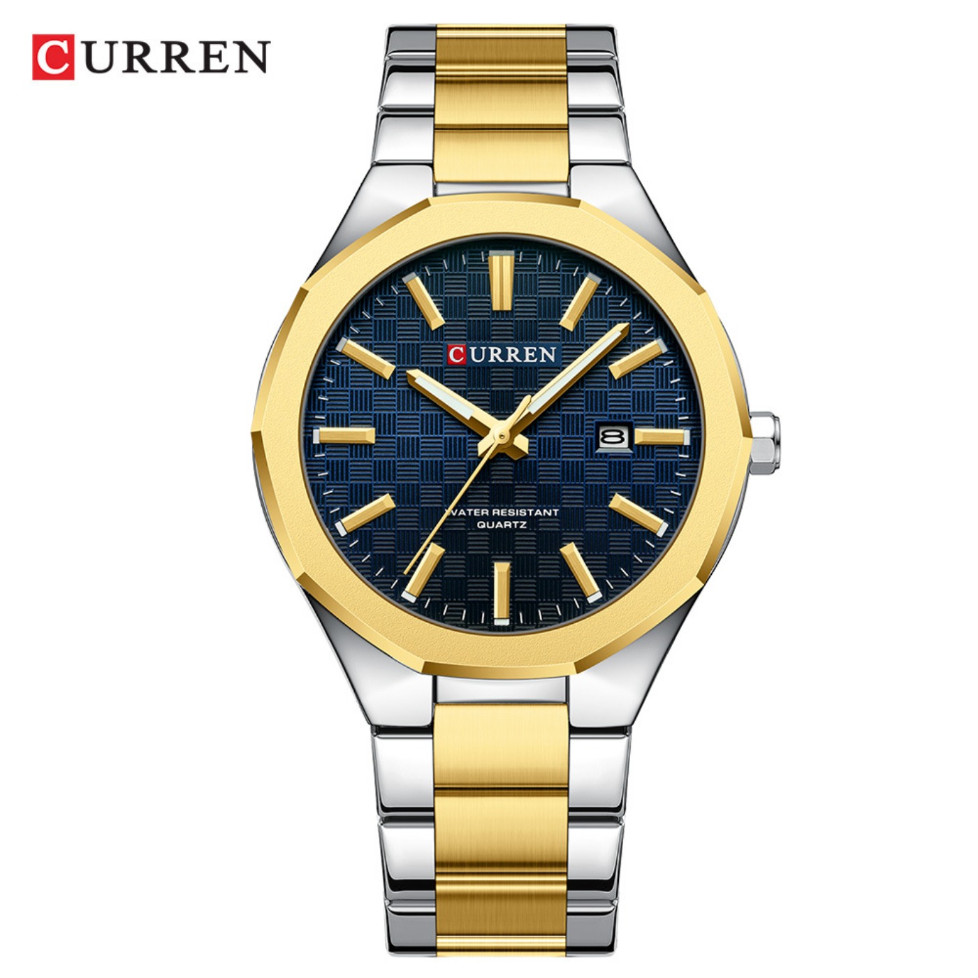 CURREN Men's Simple Black Dial - đánh giá và giá Analog Quartz Watch