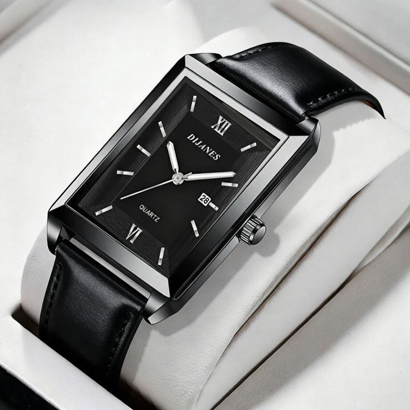 Casual Leather Men's Watches F - đánh giá và giá Smartwatch Casual Watches For Men