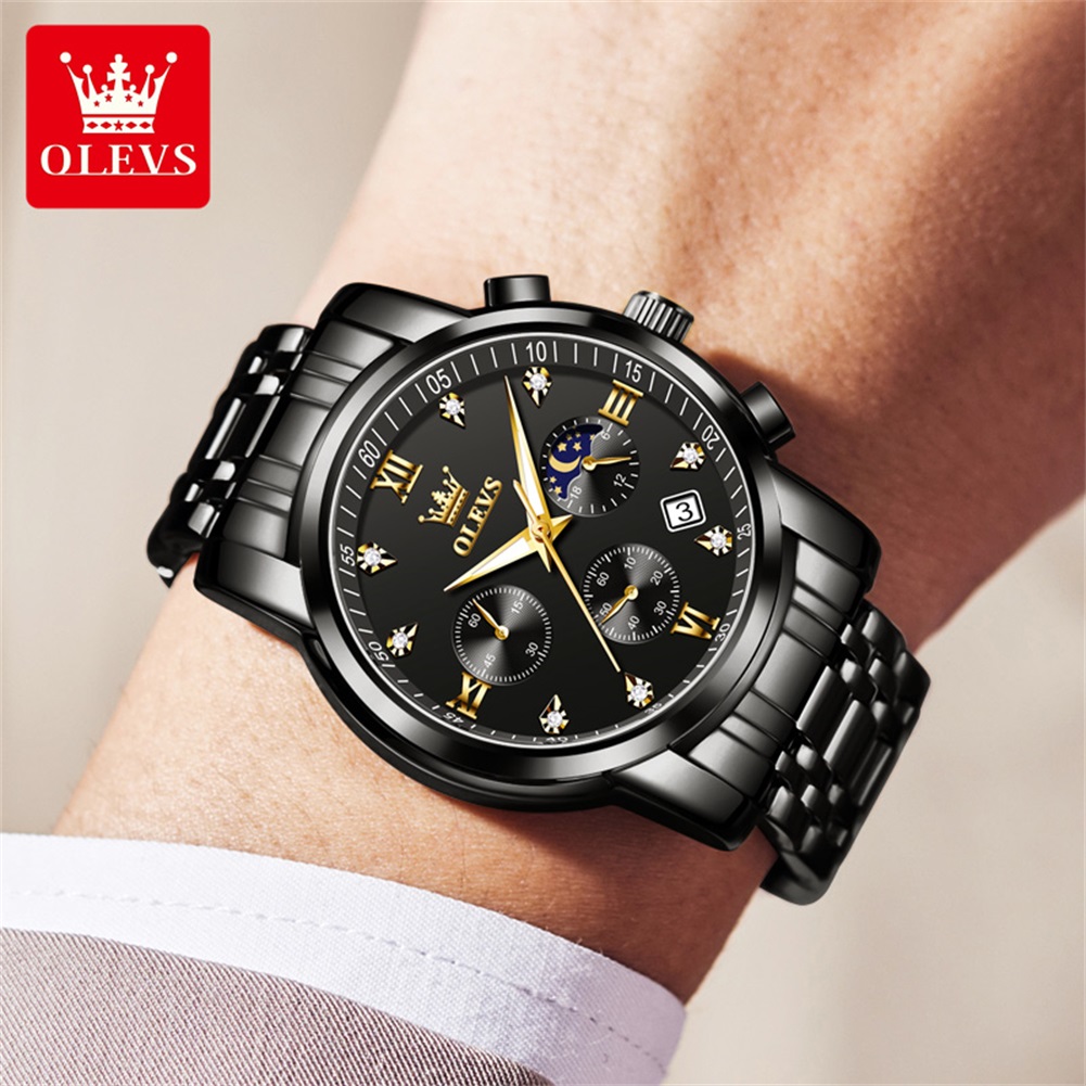OLEVS Popular men's watches st - đánh giá và giá Analog Quartz Watch