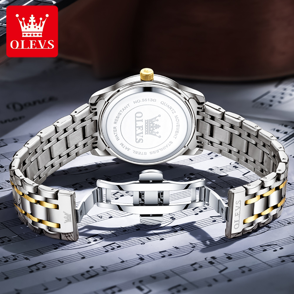 OLEVS Brand Fashion men's watc - đánh giá và giá Analog Quartz Watch