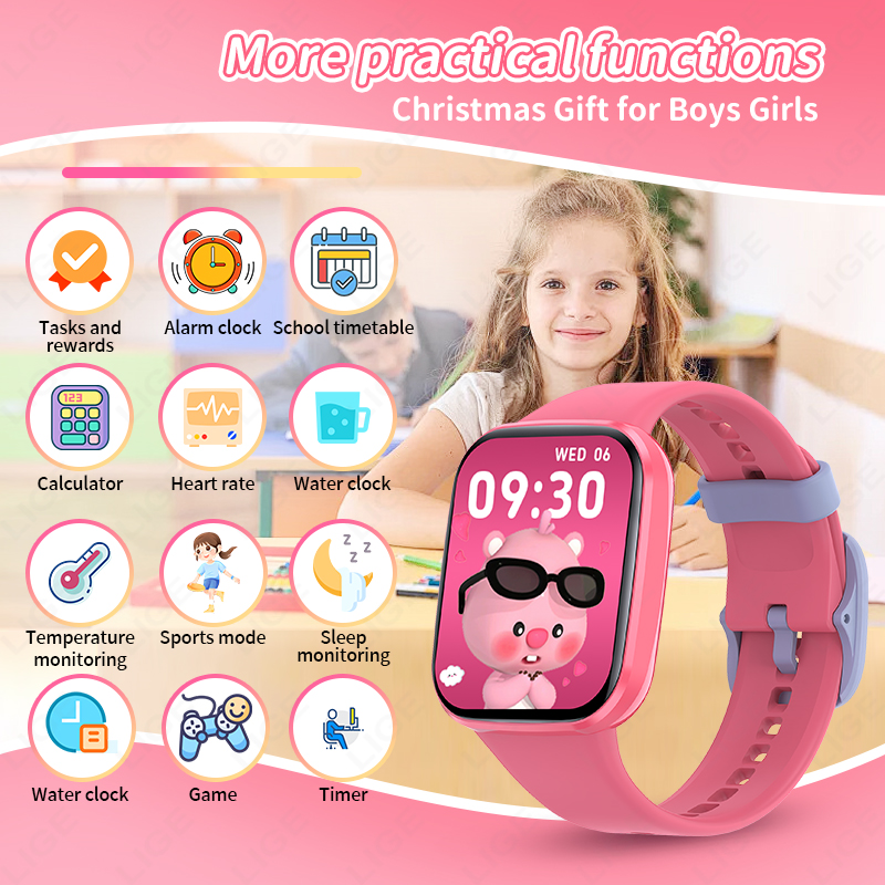 New Smart Watch Kids Boy Child - đánh giá và giá Smartwatch Watches Birthday Gift For Girls